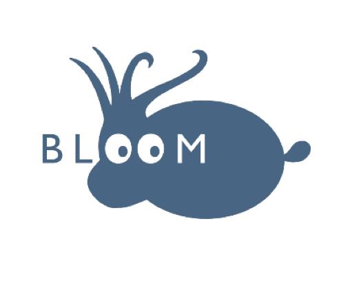 Un calamar cochonnet, logo de l'association Bloom