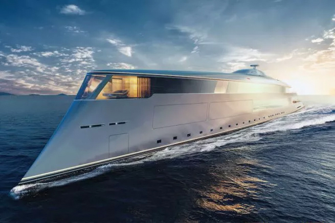 Aqua, super-yacht écolo fonctionnant à l'hydrogène
