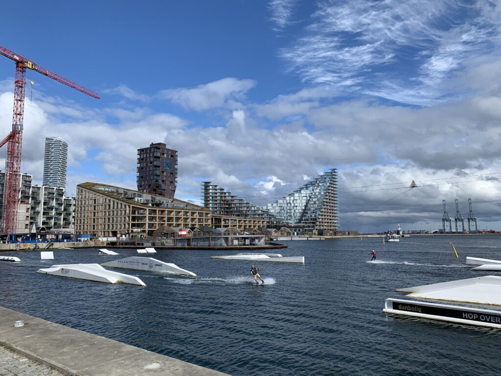 Cable park dans le port d’Aarhus ©SEAtizens