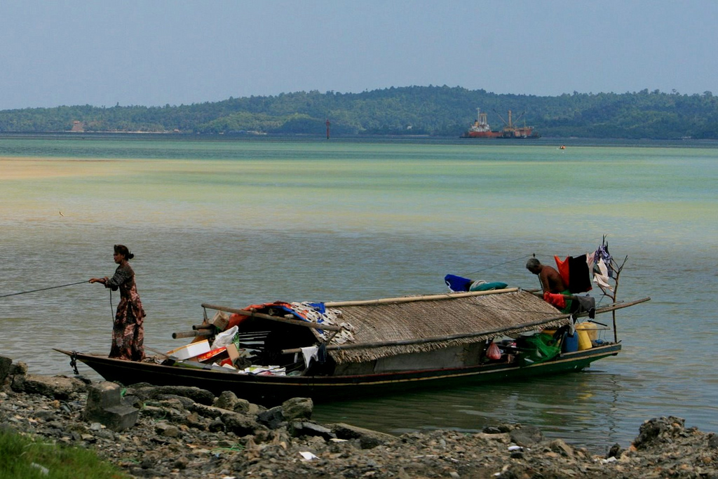 Des pêcheurs de la tribu des Bajau Laut ©Wikimedia commons