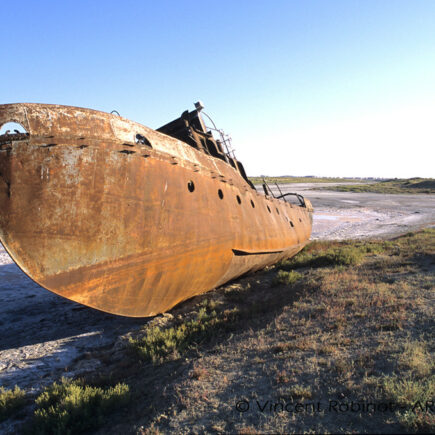 Bateau échoué en Mer d'Aral